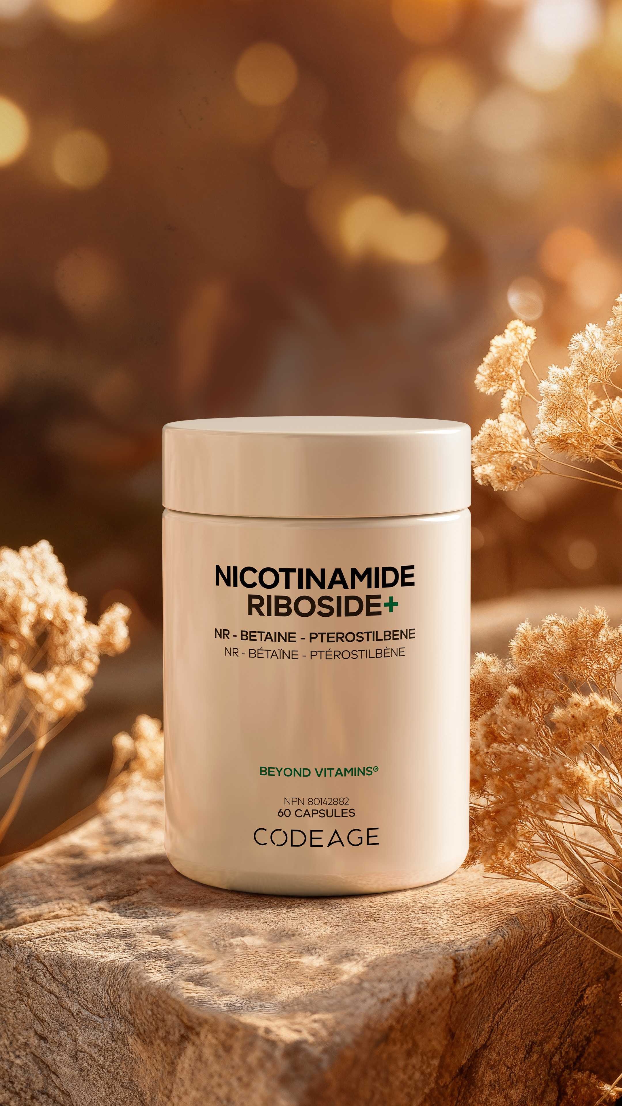 Codeage Nicotinamide Riboside Supplement NR+ Capsule Supplement 