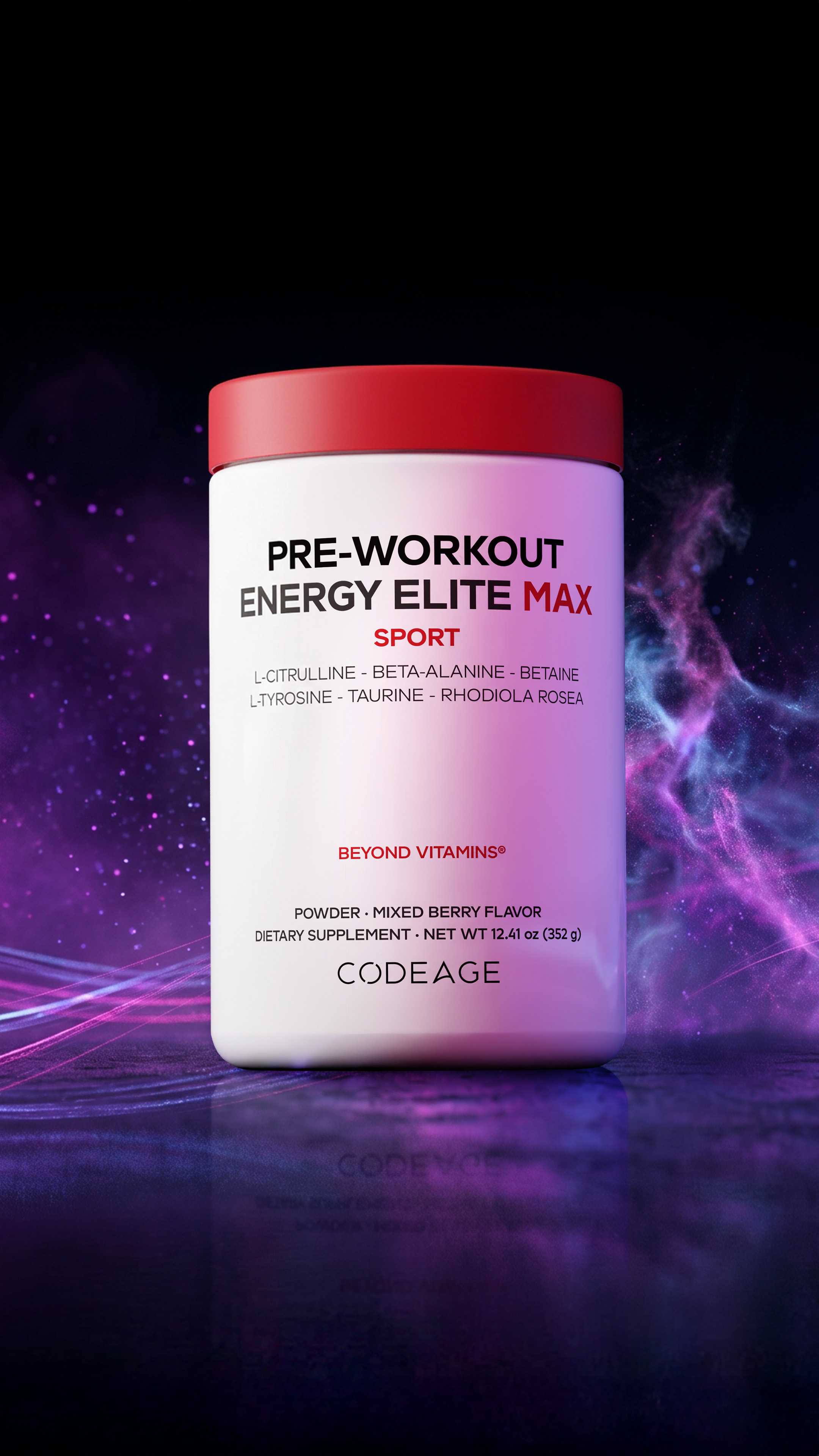Codeage Pre Workout Supplement