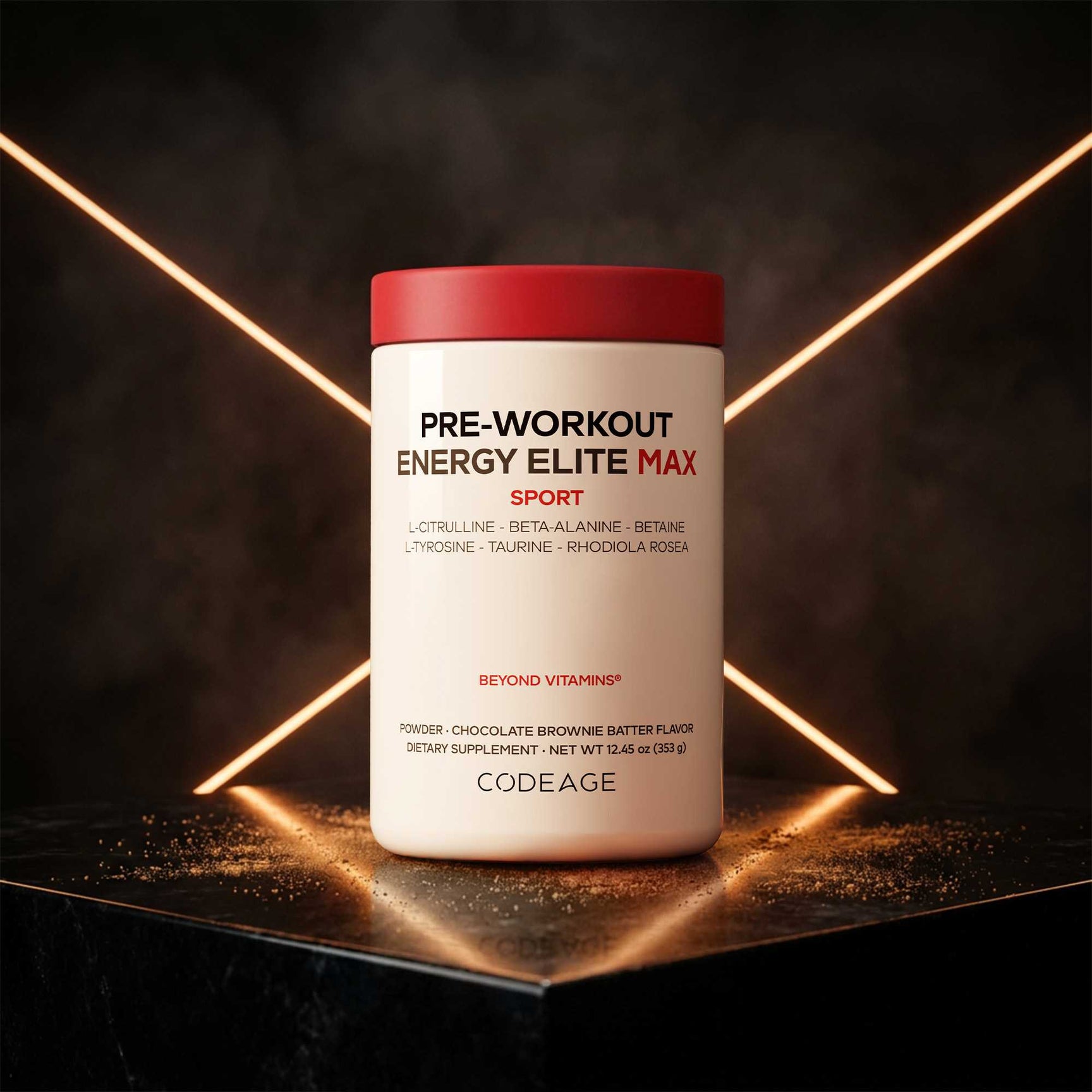 Codeage Pre-Workout Energy Elite Max before training