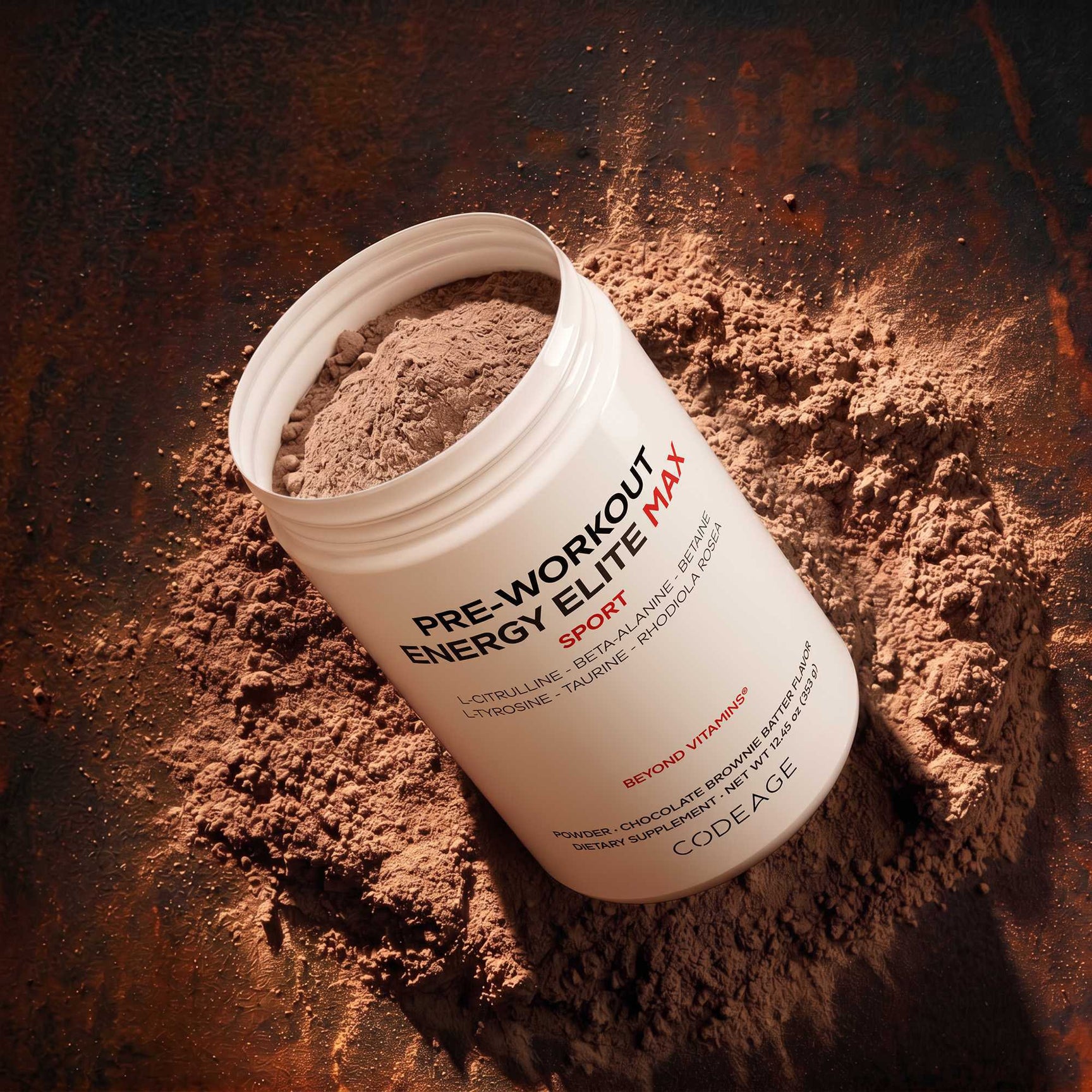 Codeage Pre-Workout natural caffeine from green tea