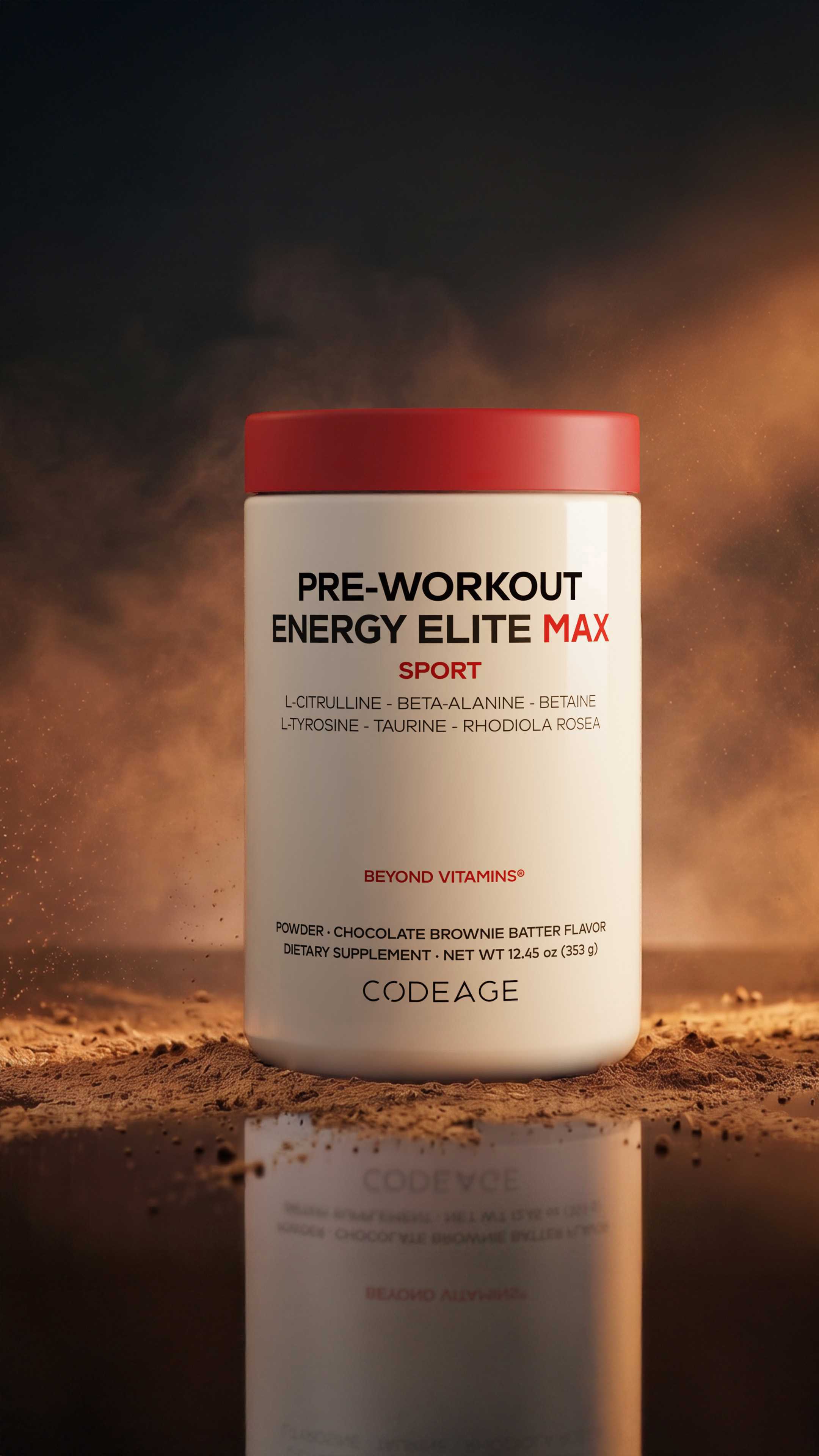 Codeage Pre Workout Energy Elite Max Supplement