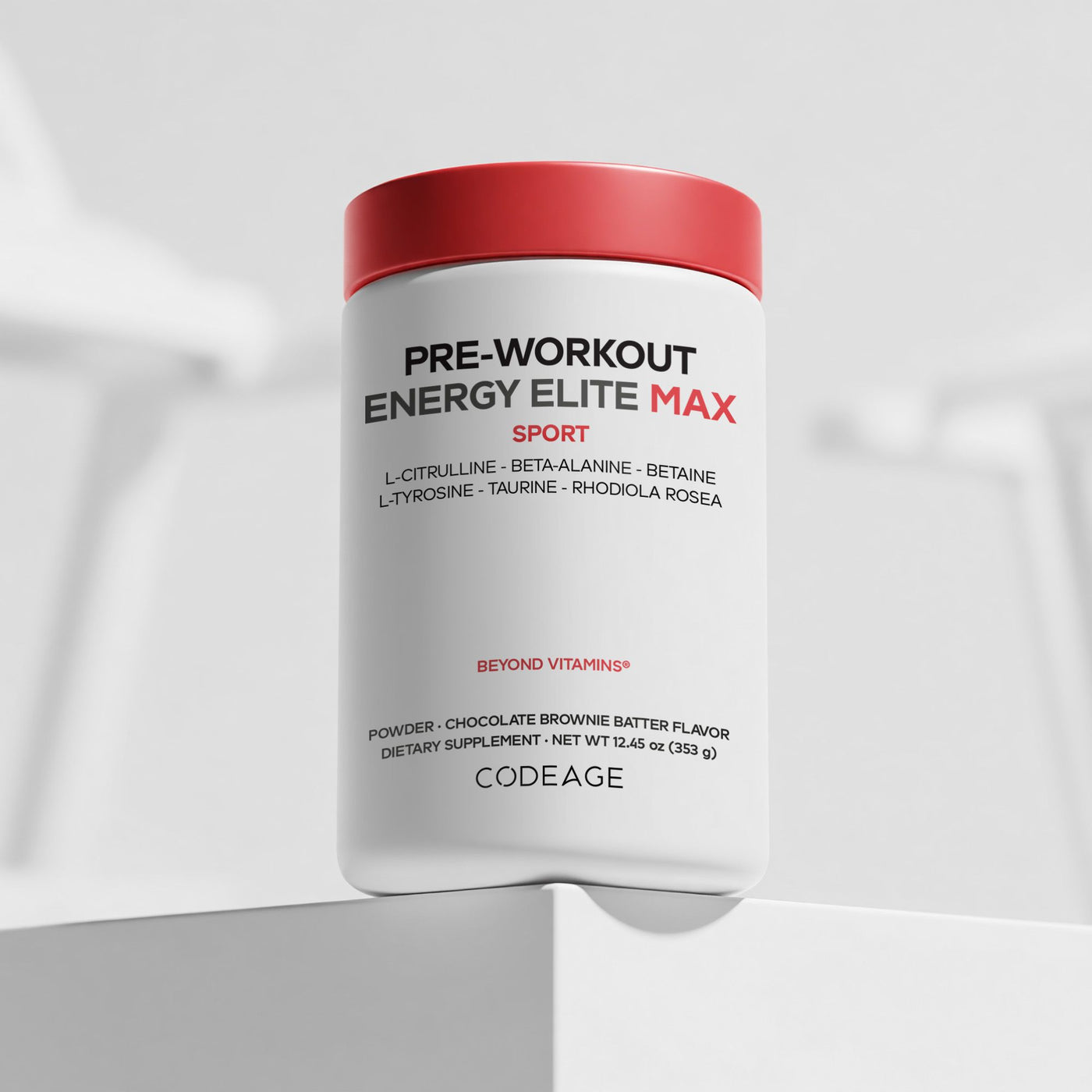 Codeage Pre_Workout Energy Elite Max Chocolate
