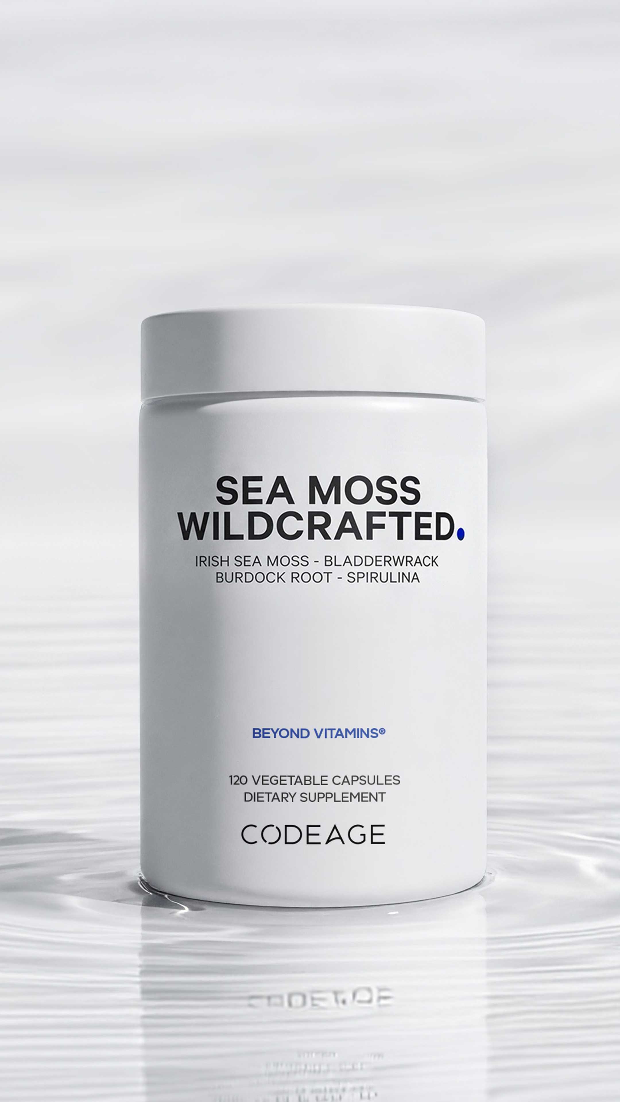 Codeage Raw Wildcrafted Irish Sea Moss 