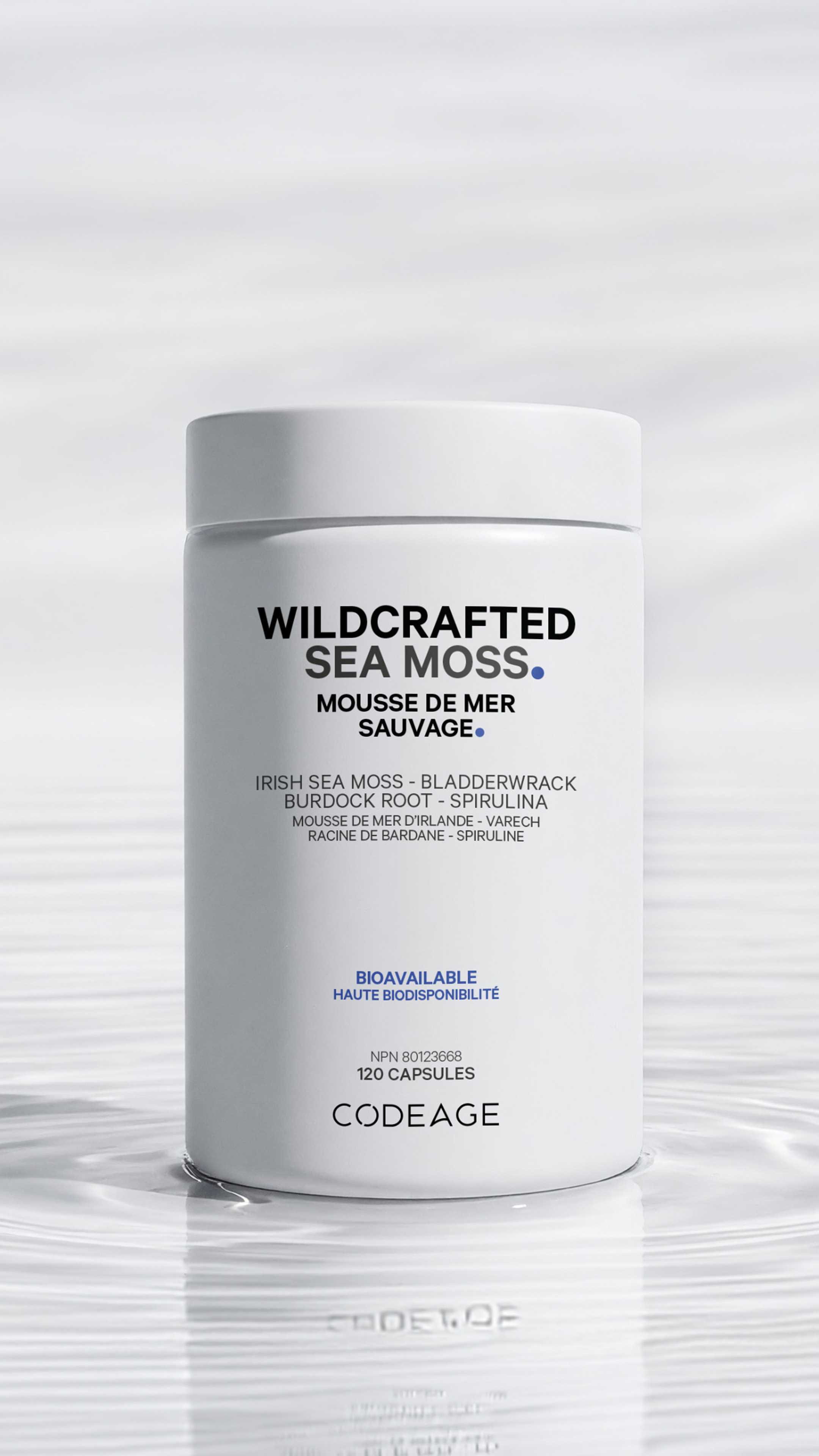 Codeage Wildcrafted Sea Moss Irish Moss Supplement