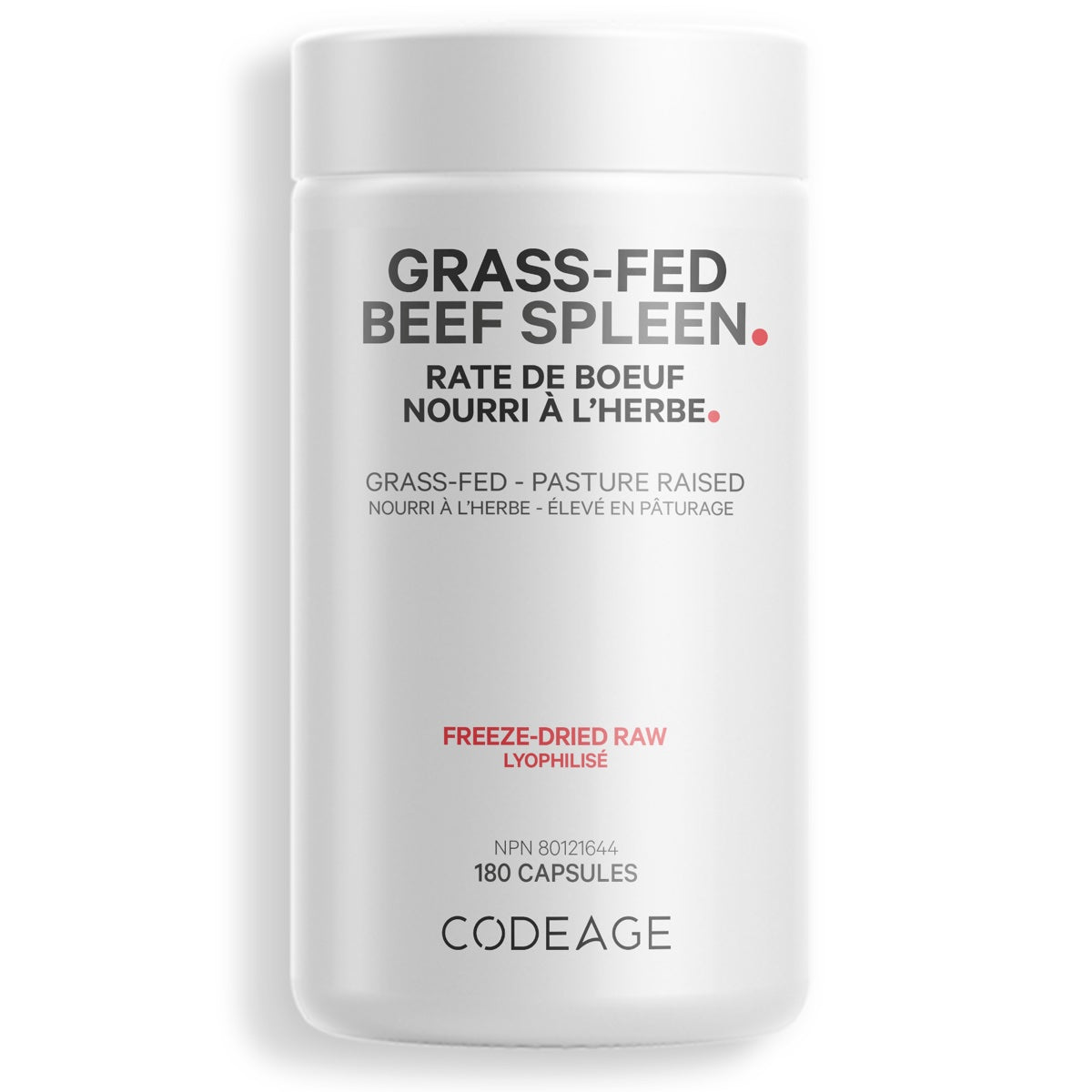 Codeage Grass-Fed Beef Spleen Supplement