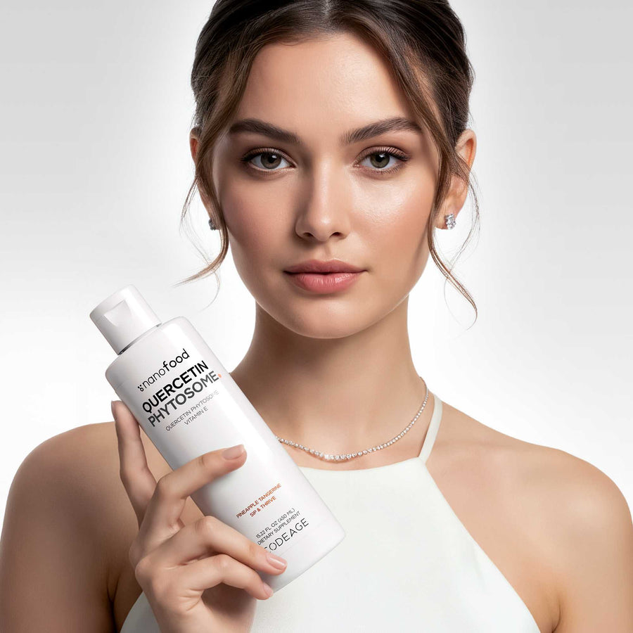 Codeage Nanofood Liquid Quercetin Phytosome Supplement