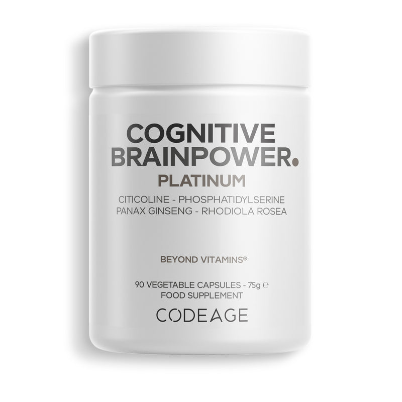 Codeage Cognitive Brainpower Platinum Liposomal Citicoline and CoQ10 supplement