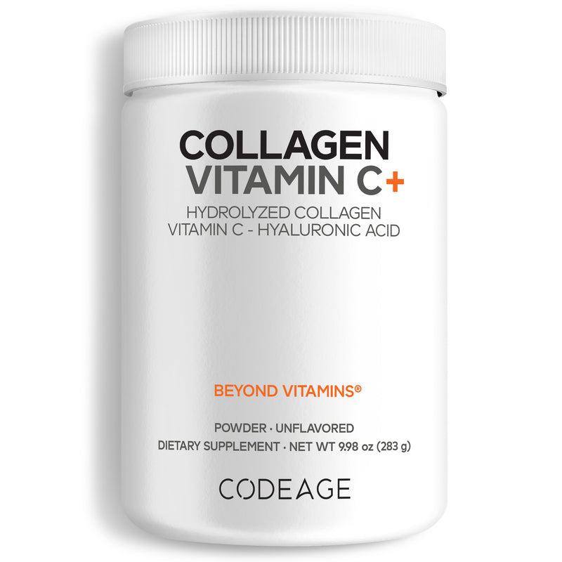 Codeage Collagen Peptides + Hydrolyzed Collagen Type 1 & 3