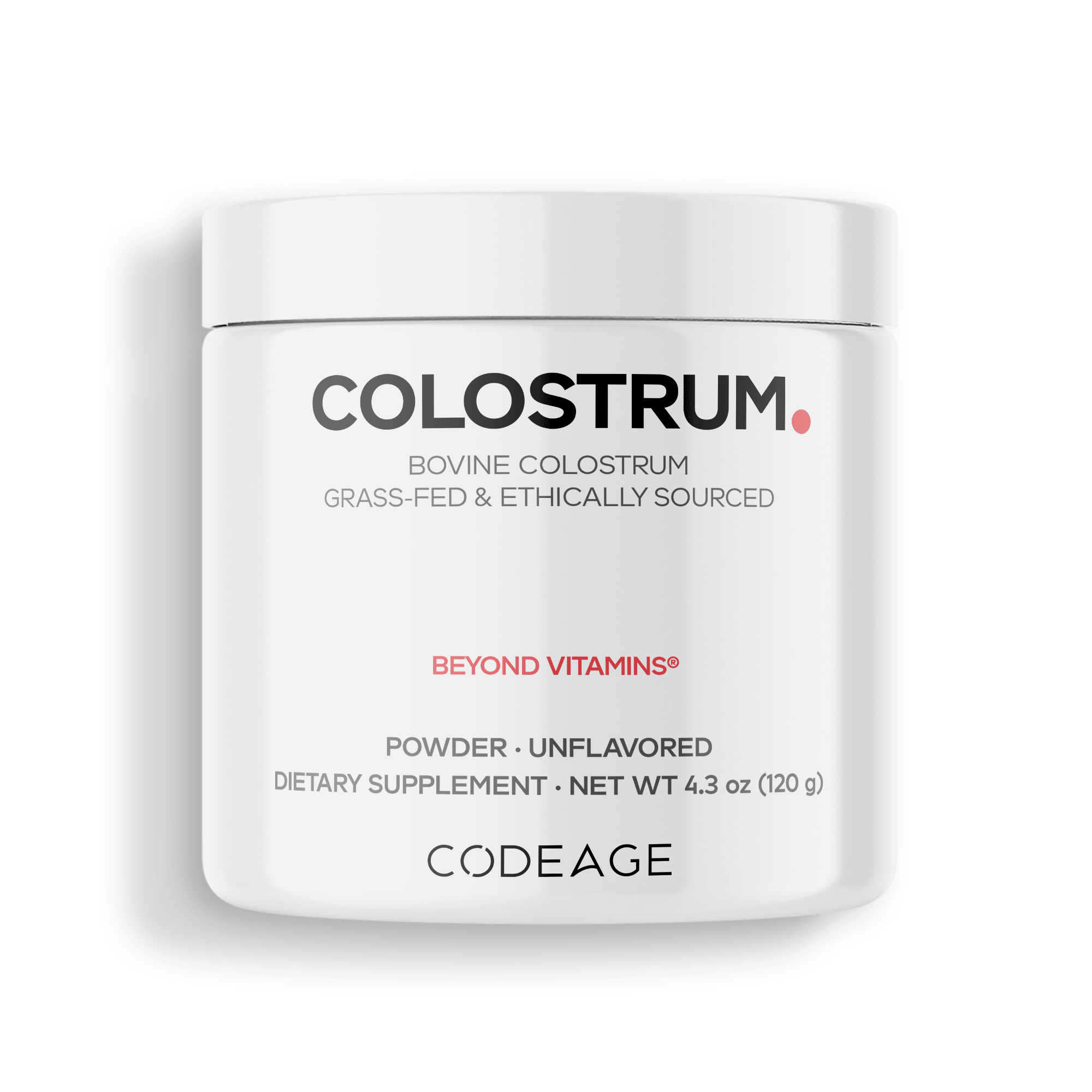 Colistium Powder Codeage Bovine Colostrum Powder Supplement Prized Immunoglobulin First Milk