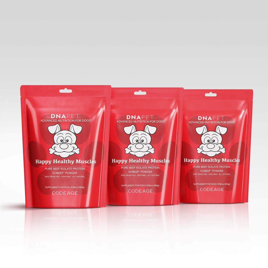 DNA PET Happy Healthy Muscles for dogs supplement 