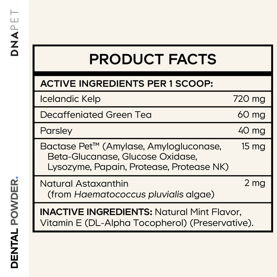 DNA PET Dental Powder - Oral Care Supplement For Dogs – Codeage