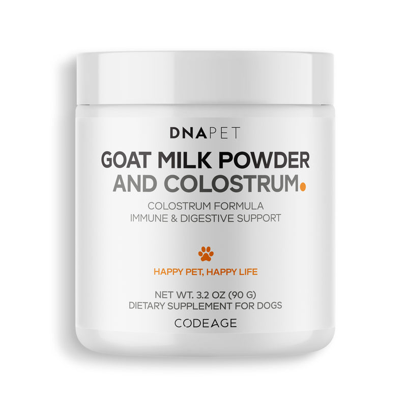 DNA PET Goat Milk & Colostrum Powder canine supplement 