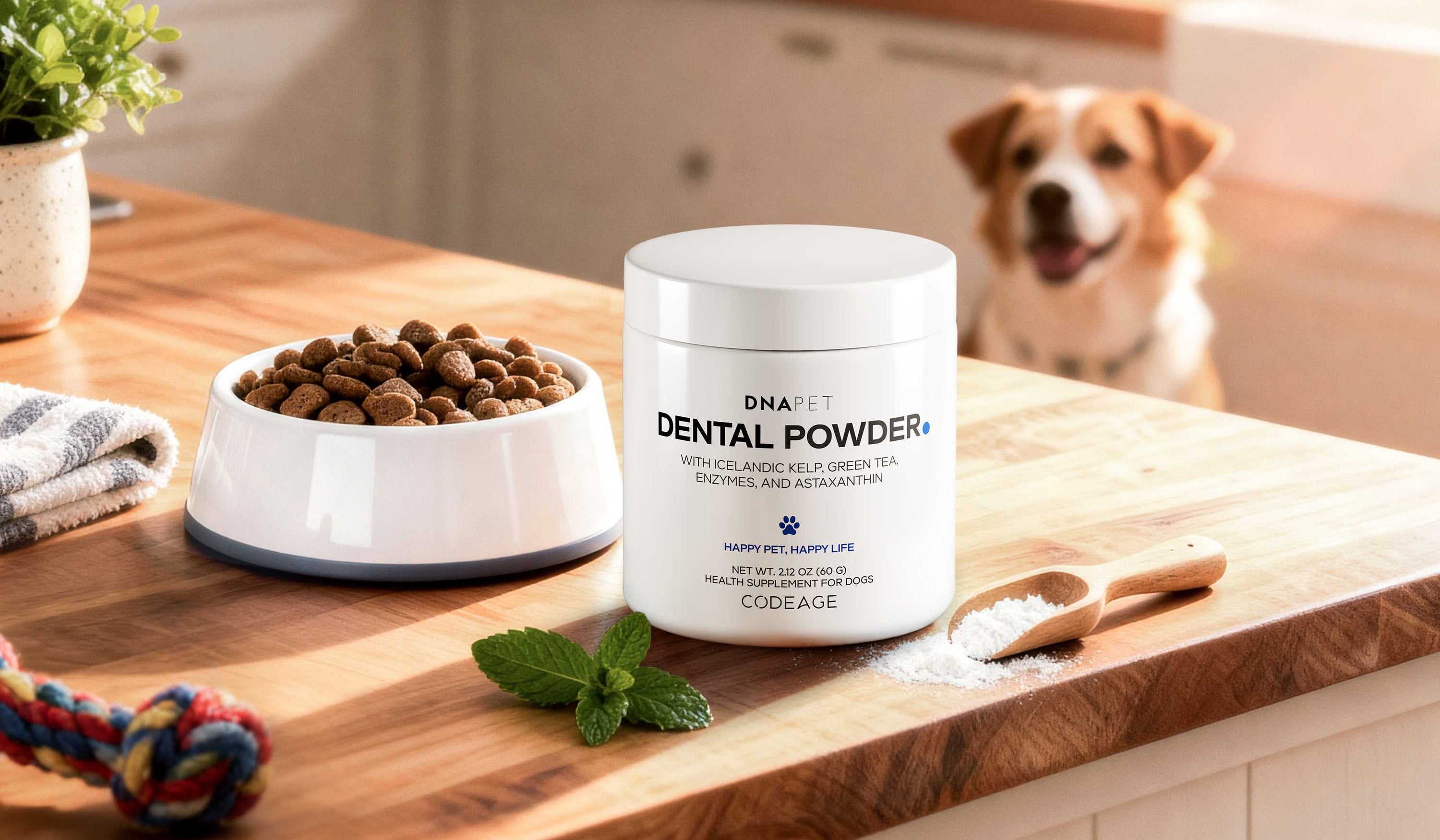 DNA PET Dental Powder