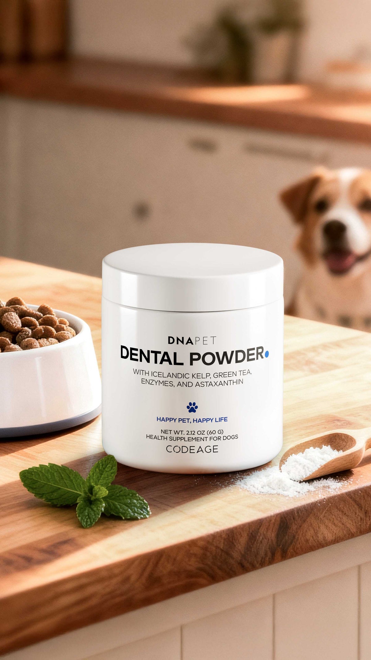 Poudre dentaire ADN pour animaux de compagnie - Complément alimentaire ...