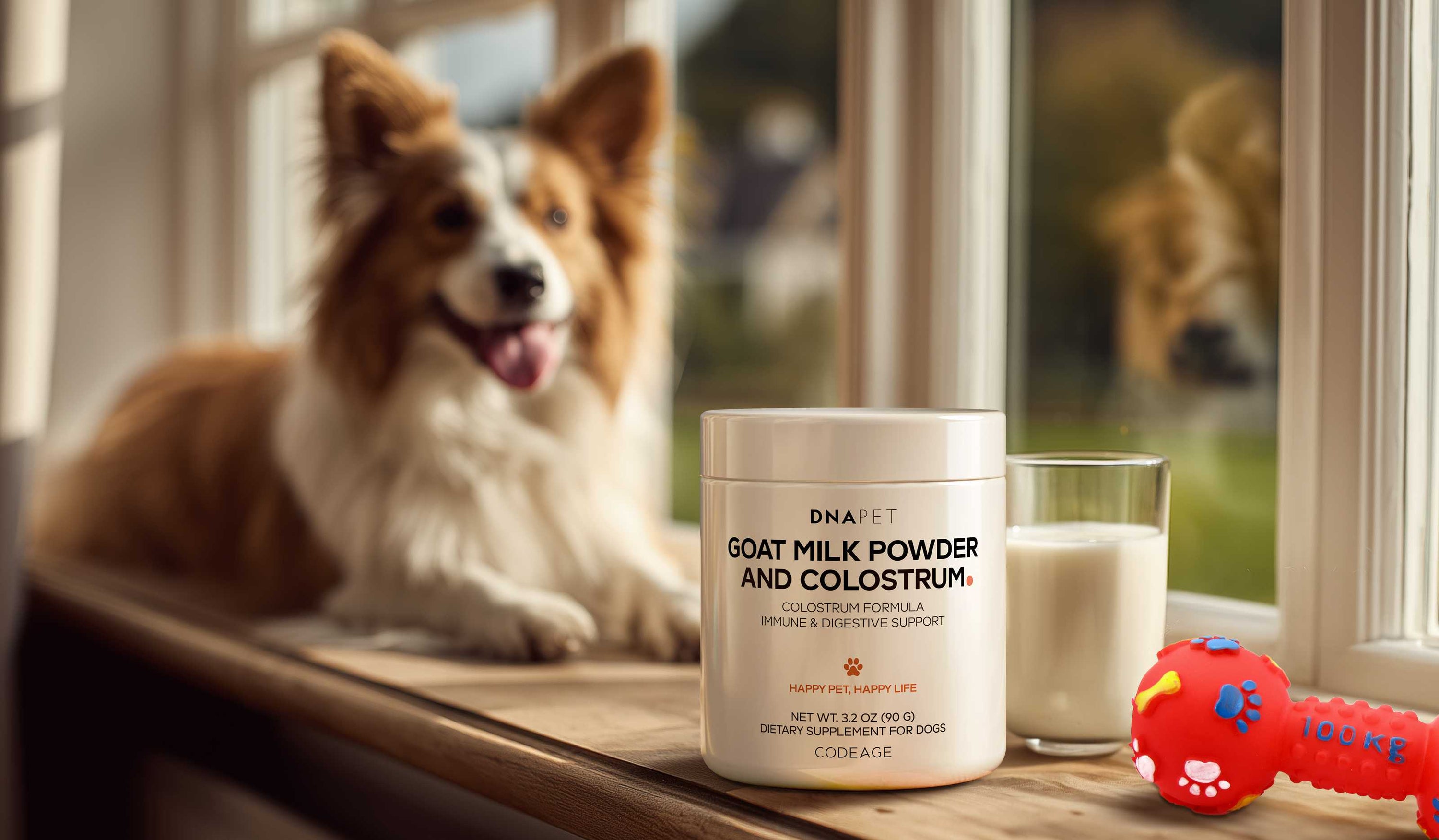 DNA PET Goat Milk Powder and Colostrum Powder