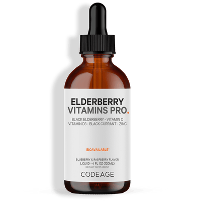 Organic Black Elderberry Liquid Syrup