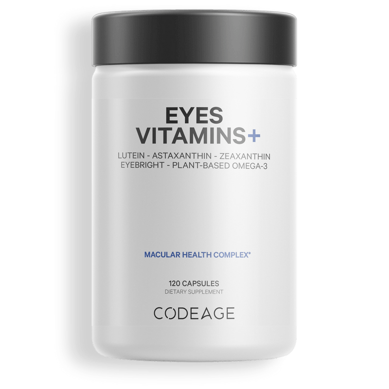 Codeage Eyes Vitamins AREDS 2 Formula Supplement, Lutein, Zeaxanthin