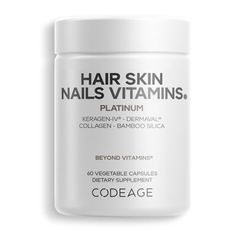 Codeage Hair Skin Nails Vitamins Platinum 