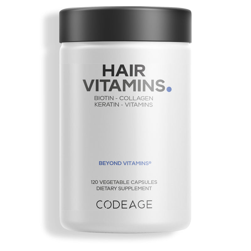Codeage Hair Vitamins Health Supplements Keratin Collagen Biotin Anti Gray Shine Texture Length Best Hair 