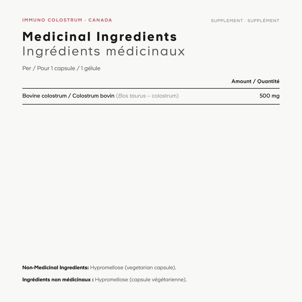 Immuno Colostrum CA