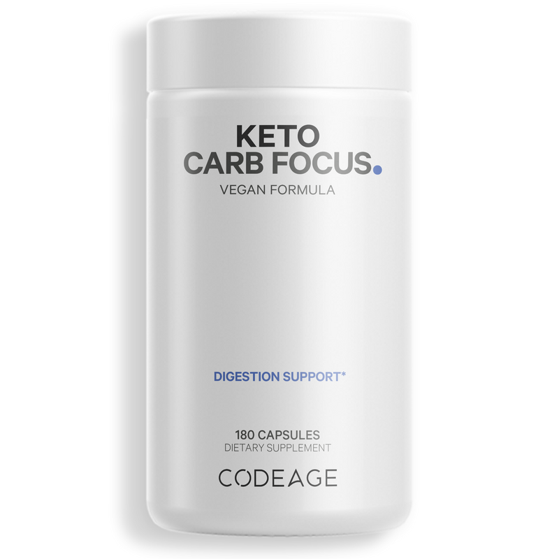 Codeage Keto Carb Focus supplement front