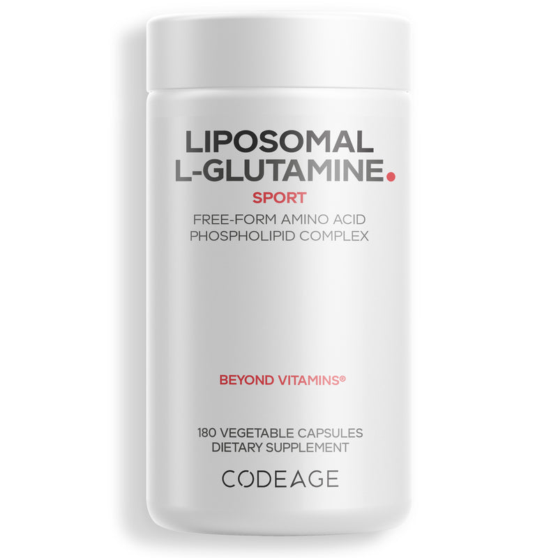 Codeage Liposomal L-Glutamine supplement free form amino acid