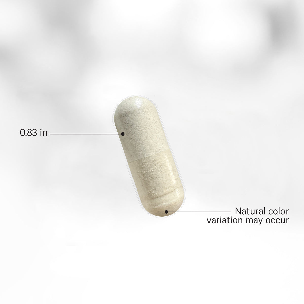 Codeage Liposomal Apigenin Bioflavonoid Supplement Capsule Color & Size