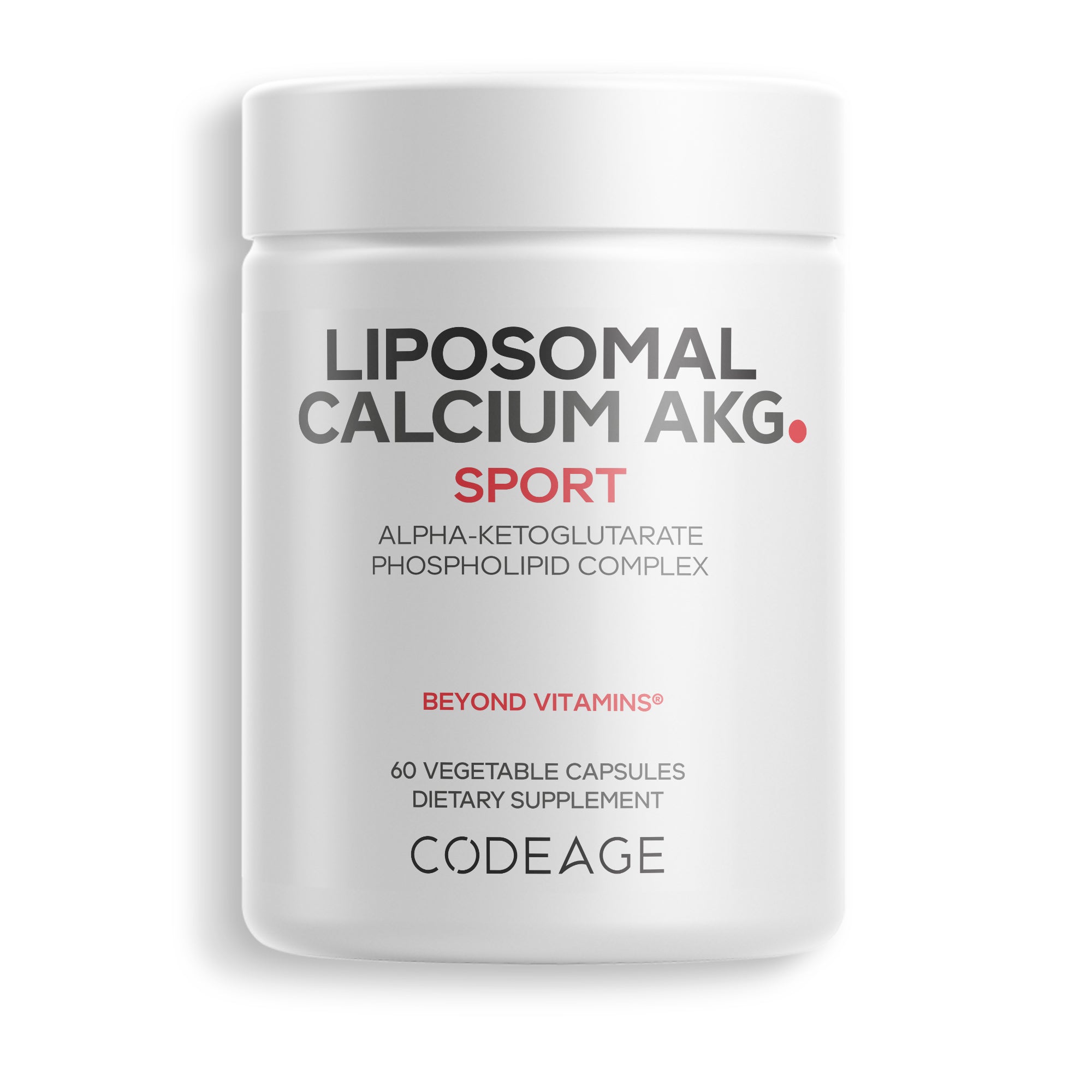 Codeage Calcium AKG Supplement Alpha-Ketoglutarate capsule