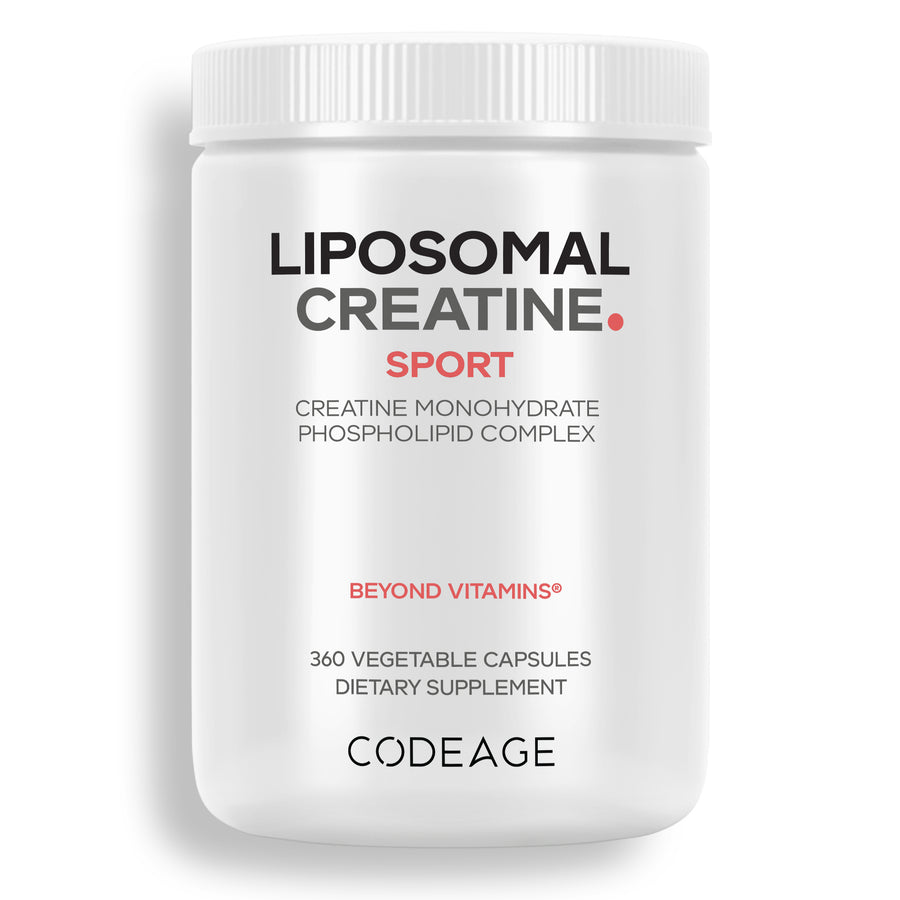 Codeage Liposomal Creatine monohydrate capsules micronized