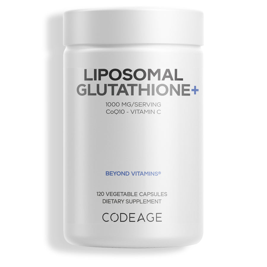 Codeage Glutathione+, Vitamin C Reduced Glutathione Supplement Codeage Glutathione+, Vitamin C Reduced Glutathione Supplement