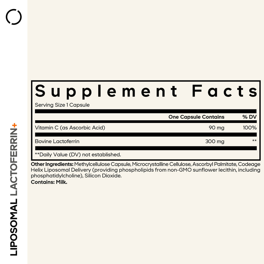 lactoferrin glutathione Liposomal Lactoferrin+