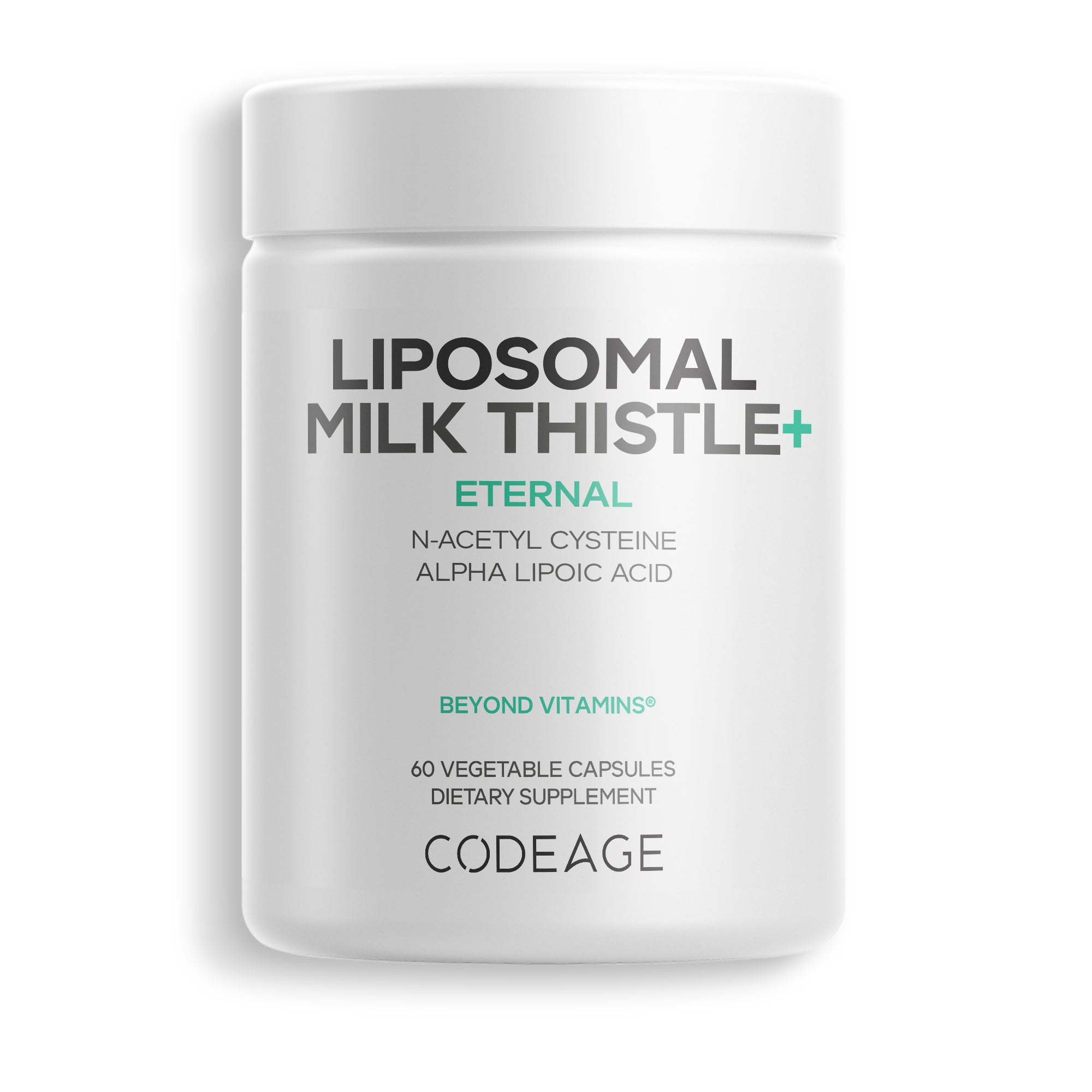 Codeage Liposomal Milk Thistle+ Supplement - NAC & Alpha Lipoic Acid
