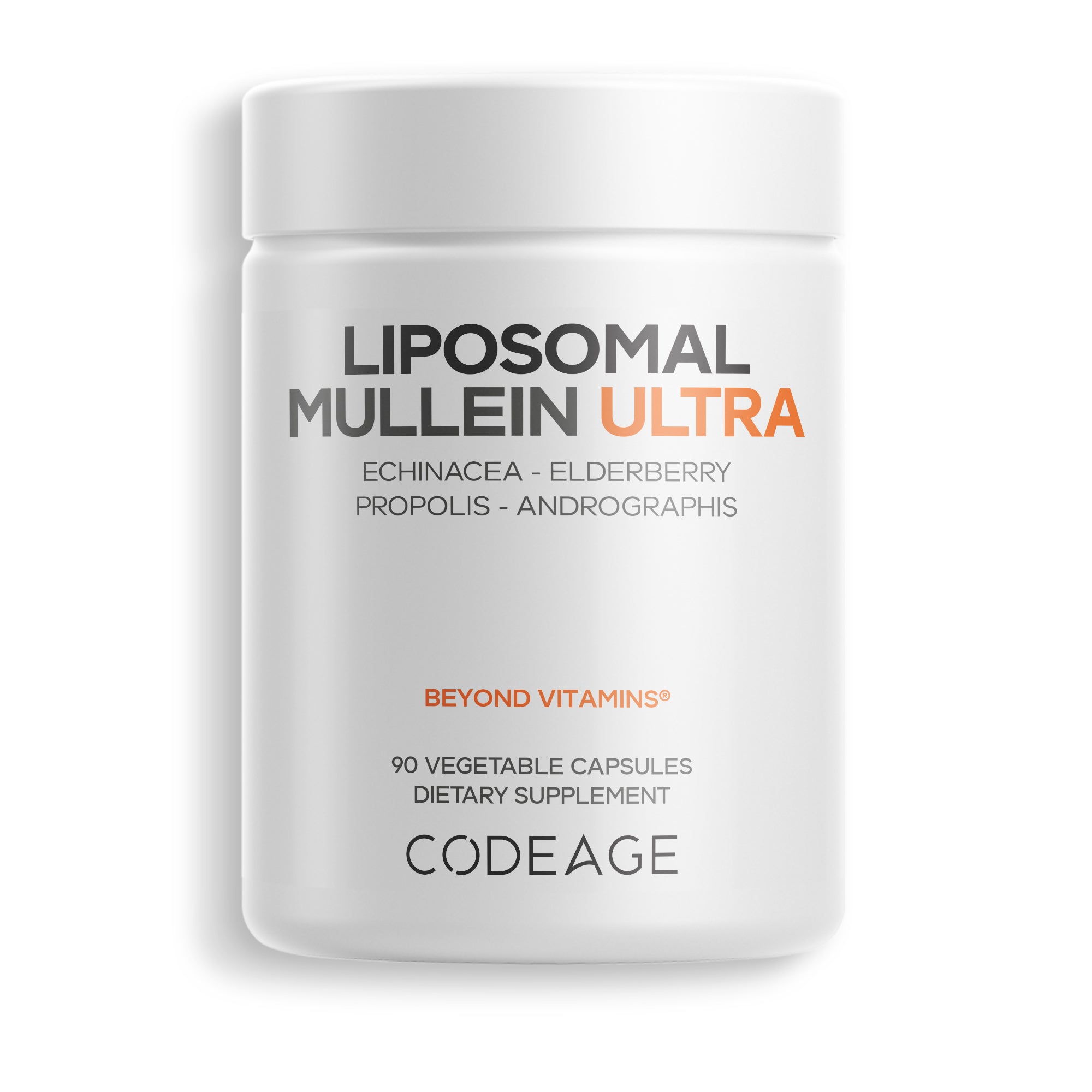 Liposomal Mullein Ultra - Mullein, Elderberry, Echinacea