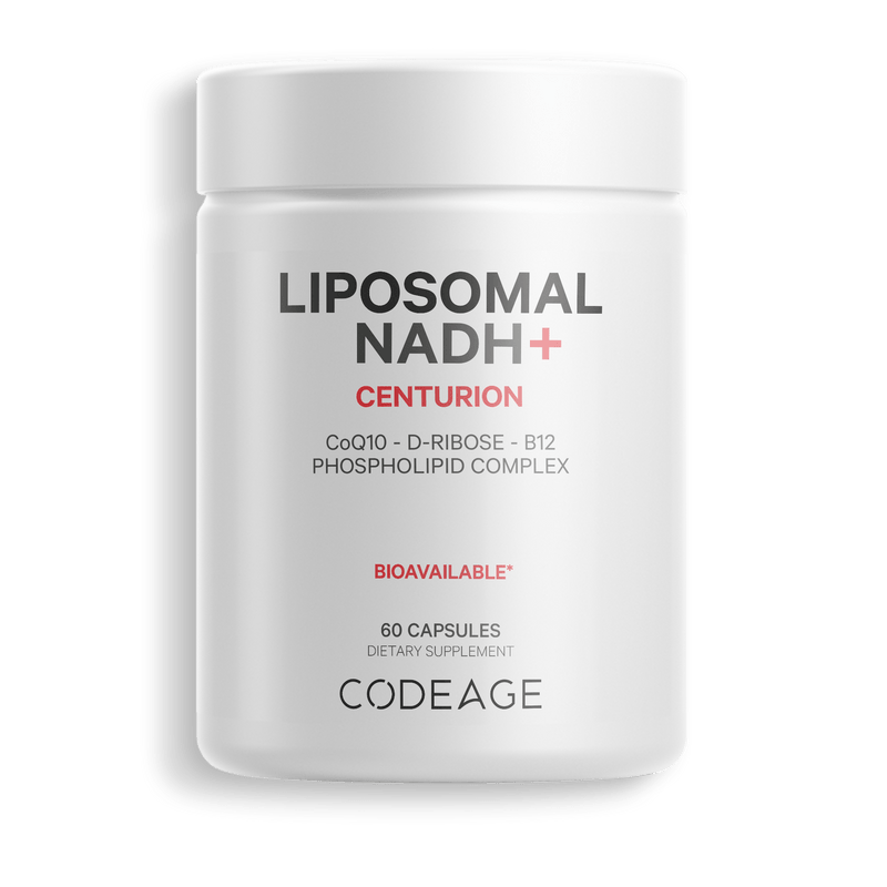 Codeage Liposomal NADH+ Supplement CoQ10 D-Ribose Vitamin B12