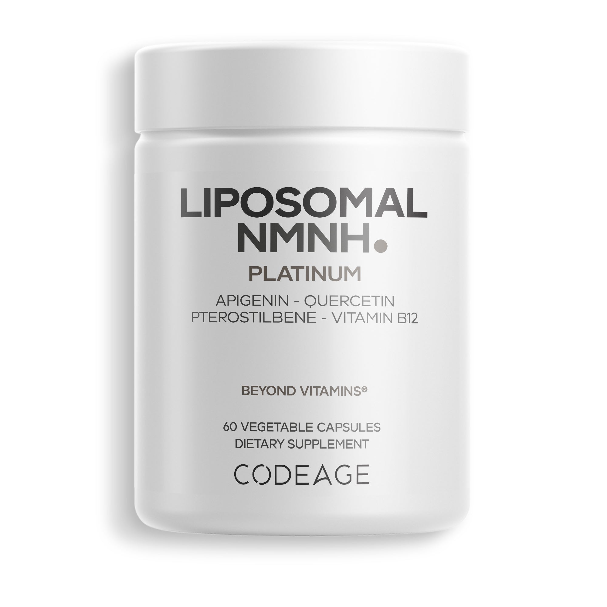 Codeage Liposomal NMNH Platinum - B Vitamins, Apigenin, Quercetin