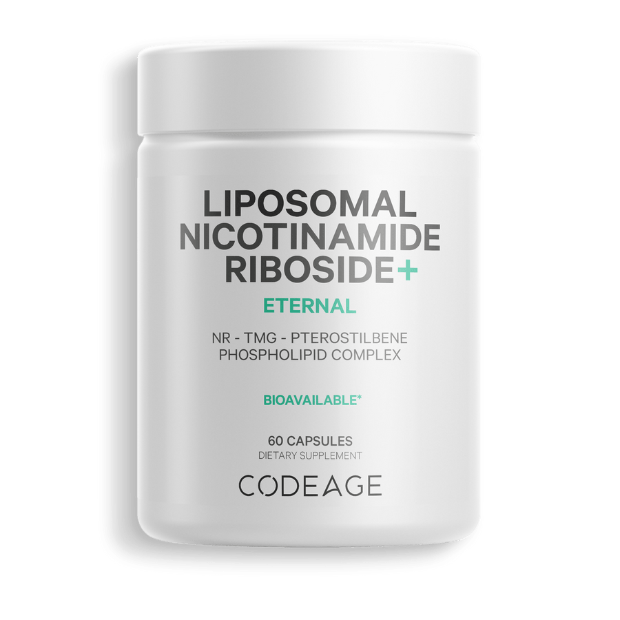 Codeage Liposomal Nicotinamide Riboside Supplement NR+ Capsule Supplement NR Betaine 