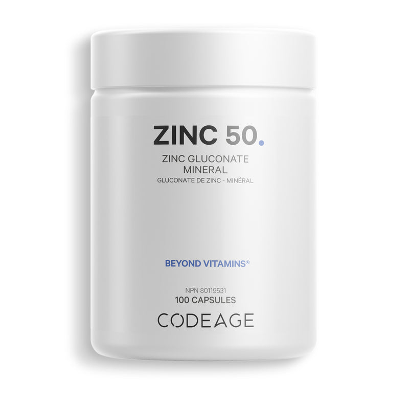 Codeage Zinc 50 supplement Liposomal Zinc 