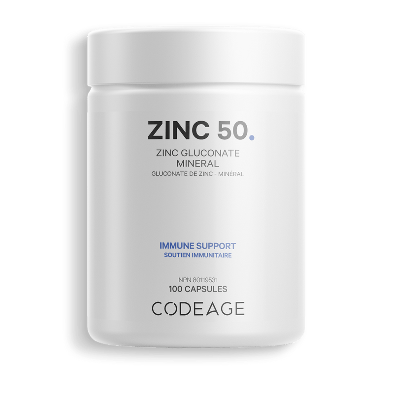 Codeage Zinc 50 supplenent Liposomal Zinc 