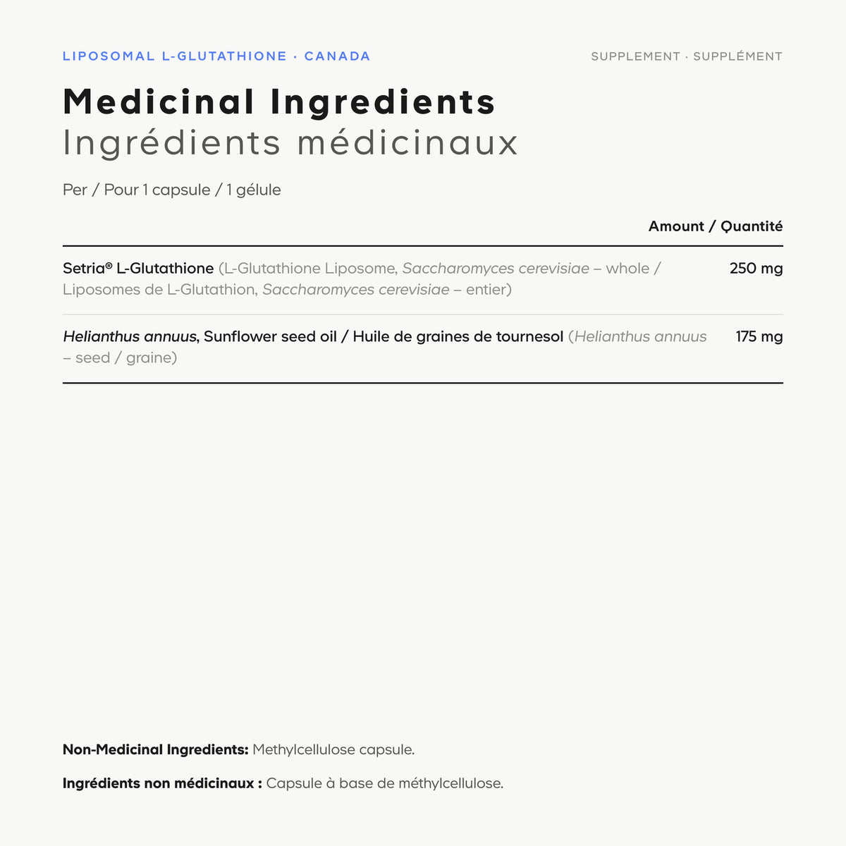 Liposomal L-Glutathione