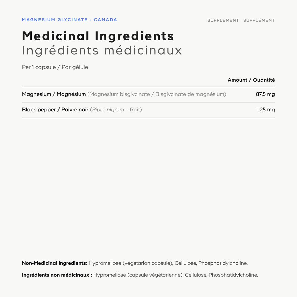 Magnesium Glycinate