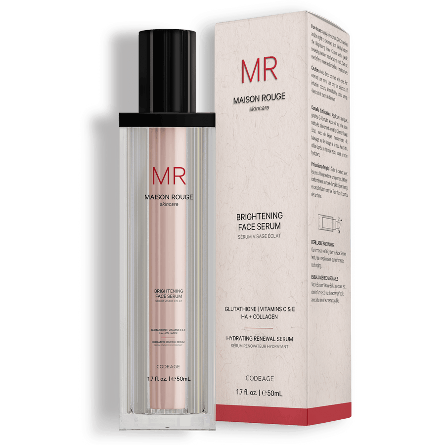 Maison Rouge Brightening Face Serum Glutathione Collagen Vitamin C Vitamin E - Codeage Maison Rouge Brightening Face Serum Glutathione Collagen Vitamin C Vitamin E - Codeage