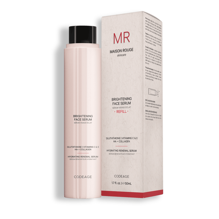 Maison Rouge Brightening Face Glutathione Serum Collagen Vitamin C Vitamin E Refill - Codeage Maison Rouge Brightening Face Glutathione Serum Collagen Vitamin C Vitamin E Refill - Codeage