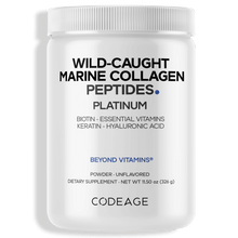 Codeage Wild Caught Marine Collagen Powder biotin vitamin c D3 niacin pantothenic acid supplements
