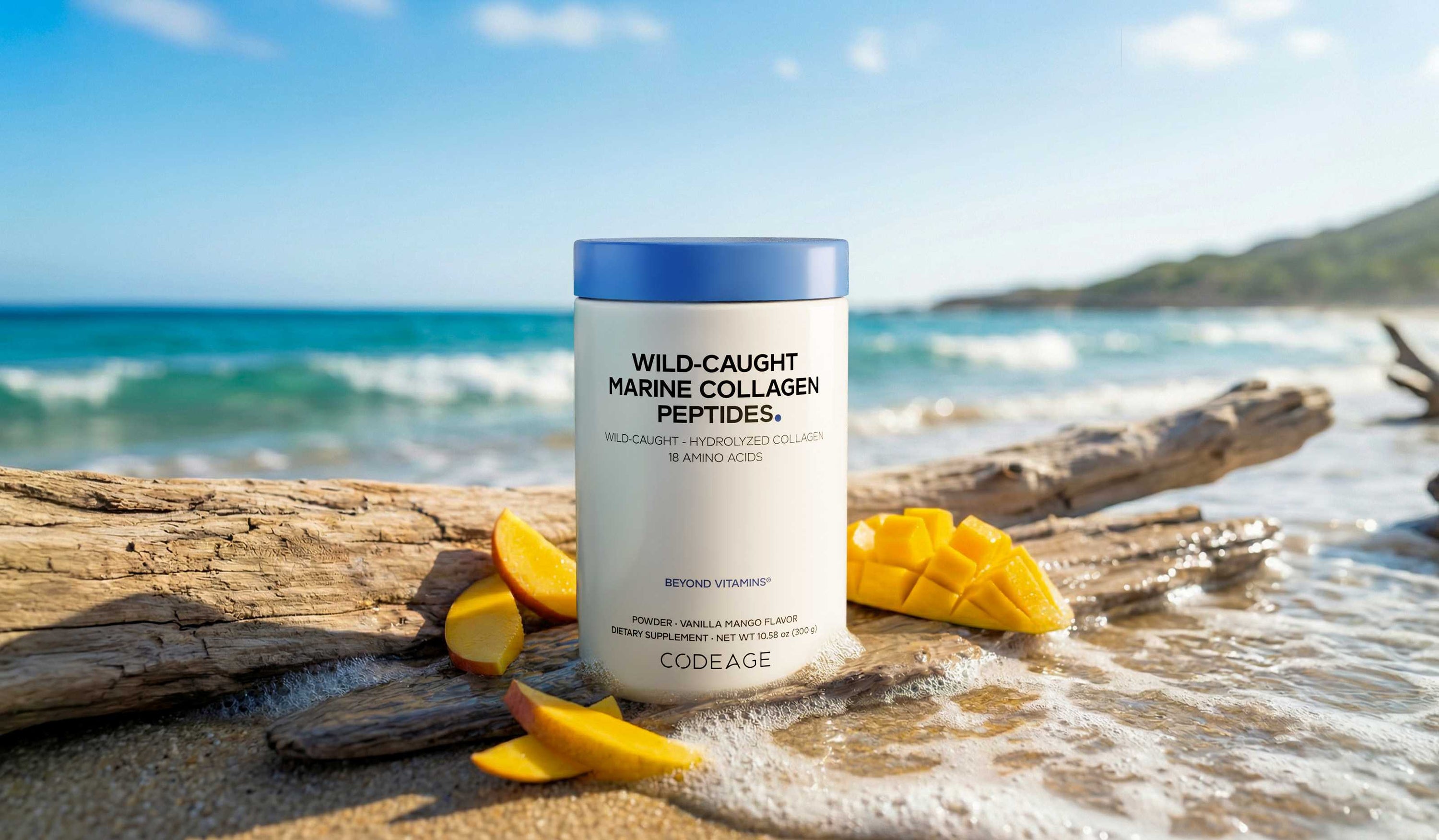 Codeage Wild-Caught Marine Collagen supplement