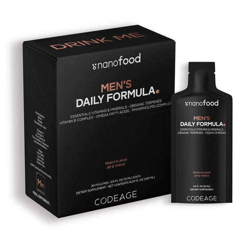 Codeage Liposomal Men's Daily Vitamins Liquid Multivitamin Sachets Codeage Liposomal Men's Daily Vitamins Liquid Multivitamin Sachets