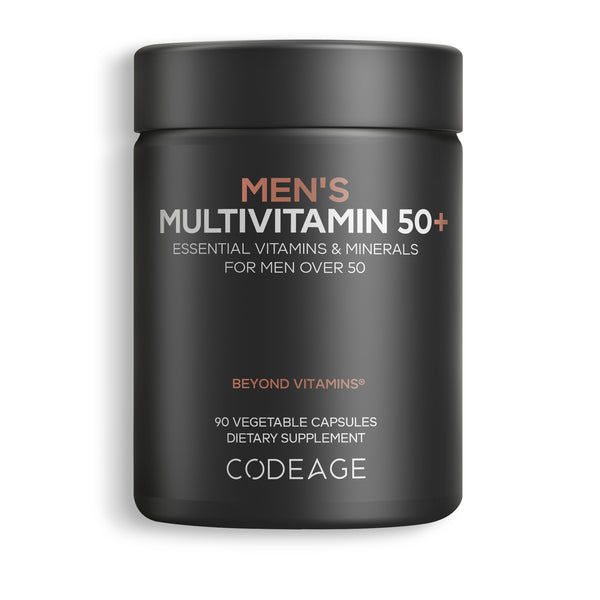 Multivitamínico para hombres mayores de 50 años
