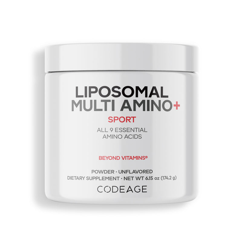 Codeage Liposomal Multi Amino Acids BCAA supplement EAA powder supplement all 9 essential amino acids