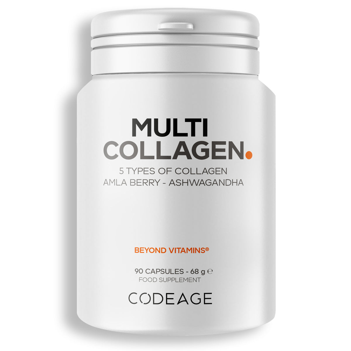 Codeage Multi Collagen supplement, 5 types collagen type I, II, III, V, X