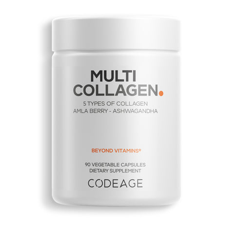Codeage Multi Collagen Capsules Supplement Hydrolyzed Peptides