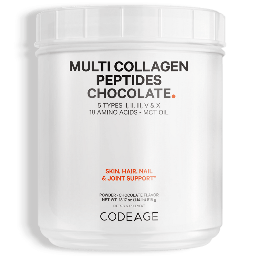 Multi Collagen Powder Chocolate Flavor 5 Types Supplement